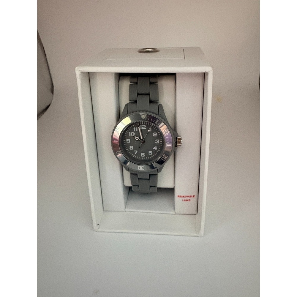 Womens Grey Silicon Watch -‎ Target NIB